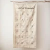 Adventskalender Taschen, natur, 60 x 115 cm