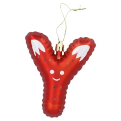 Anhänger Buchstabe, Y/rot, 10 cm