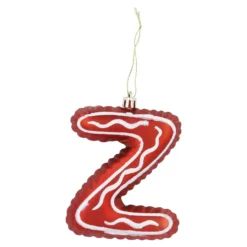 Anhänger Buchstabe, Z/rot, 10 cm