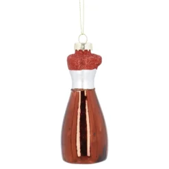 Anhänger Fancy, bunt, Sojasauce/braun, 11.5 cm