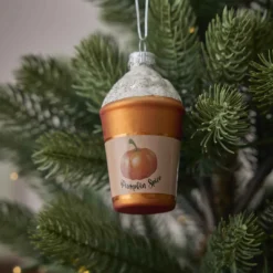 Anhänger Fancy, Edel, Becher/Pumpkin Spice, 9 cm