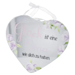 Anhänger Herz mit Spruch, Oma, 12.5 x 11.5 cm