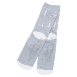 Anti-Rutschsocken Xmas, Eisbär hellblau, Größe 36 - 41