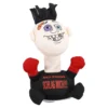 Antistress-Figur zum Boxen, schwarz/rot
