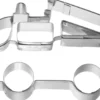 Ausstechform Feuerwehrauto, 9 cm