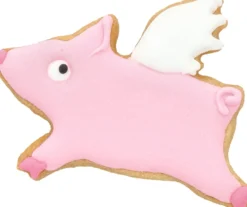 Ausstechform Schwein mit Flügeln, 5 cm