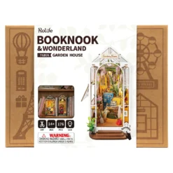 Bausatz 3D, Book Nook, Gardenhouse