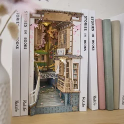 Bausatz 3D, Book Nook, Sakura Densya