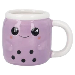 Becher Bubble Tea, lila, 370 ml