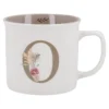 Becher Buchstabe/Blumen, O, 390 ml