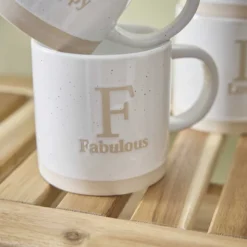 Becher Buchstabe/Feeling, Fabulous, 380 ml