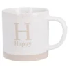 Becher Buchstabe/Feeling, Happy, 380 ml