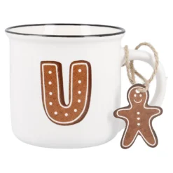 Becher Buchstabe/Lebkuchen, U, 380 ml