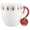 Becher Strick, Tanne, 620 ml