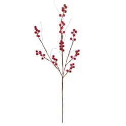 Beerenzweig, rot, 70 cm