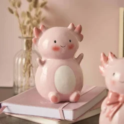 Deko-Figur Axolotl, ohne Schleife, 15 cm