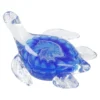 Deko-Schildkröte, blau, 12 cm