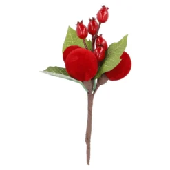Deko-Stecker Ball, rot, 20 cm