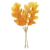 Deko-Stecker Blätter, orange, 22 cm