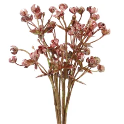 Deko-Stecker Knospen, rot, 23 cm