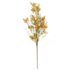 Dekozweig Beeren, orange, 50 cm