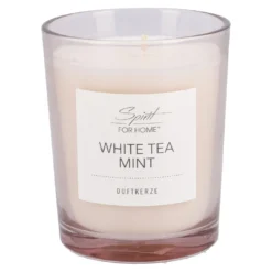 Duftkerze Home, White Tea & Mint, 180 g
