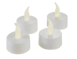 4er Set LED-Teelicht mit Timer