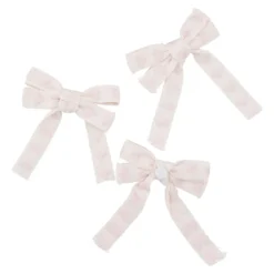3er Set Schleifen-Sticker, rosa