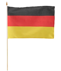 Fahne Deutschland mit Stab