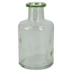 Flaschenvase Mini, hellgrün, 12 cm
