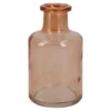 Flaschenvase Mini, orange, 12 cm