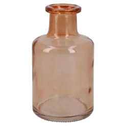 Flaschenvase Mini, orange, 12 cm