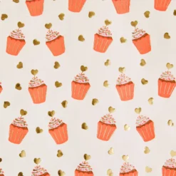 Geschenkpapier Neon, Muffin, 2 m