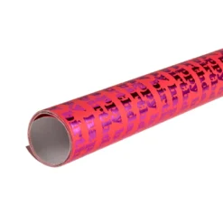 Geschenkpapier Prägung, Happy Birthday/pink, 2 m