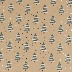 Geschenkpapier Xmas-Motiv, Baum, 2 m