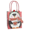 Geschenktüte 3D-Motiv, Pinguin, 13 x 15 cm