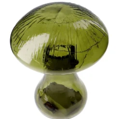 Glas-Pilz, grün, 10er, 17.5 cm