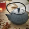 Gusseisen Teekanne, blau