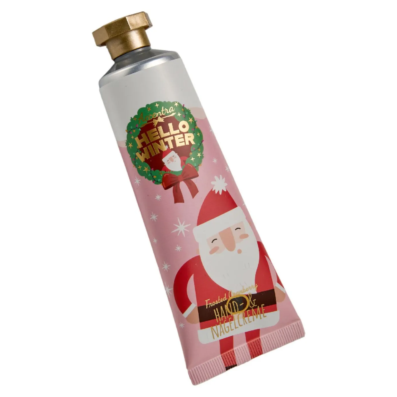 Handcreme Winter, Weihnachtsmann/rosa, 60 ml