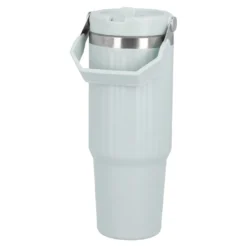 Isolierbecher mit Henkel, türkis, 900 ml