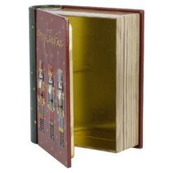 Keksdose Mini-Buch, Nussknacker, 10 x 12 cm