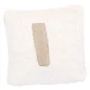 Kissen Buchstabe, I/creme, 30 x 30 cm