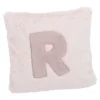 Kissen Buchstabe, R/rosa, 30 x 30 cm