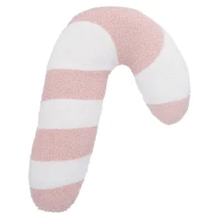 Kissen Süßigkeit, Zuckerstange, rosa, 50 cm