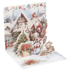 Klappkarte 3D, Tannenbaum