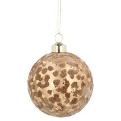 Kugel Leo, braun, 8 cm