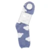 Kuschelsocken Anti-Rutsch, Wolke/blau