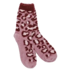 Kuschelsocken Cosy, Leo/lila, Gr. 35-42