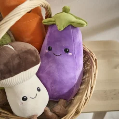 Kuscheltier Gemüse, Aubergine, 30 cm