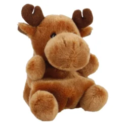 Kuscheltier Gesicht/Xmas, Rentier, 12 cm